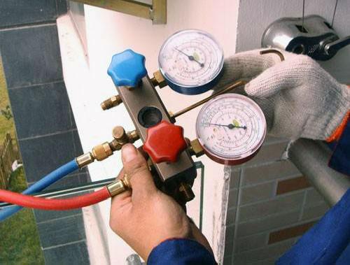 济南平阴区空调加氟-案例